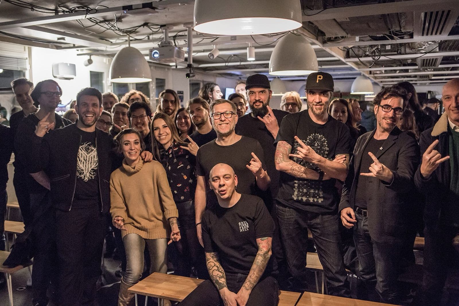 Membres du Metal Social Club